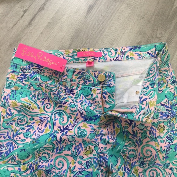 NWT Lilly Pulitzer South Ocean Skinny Crop - Picture 3 of 9